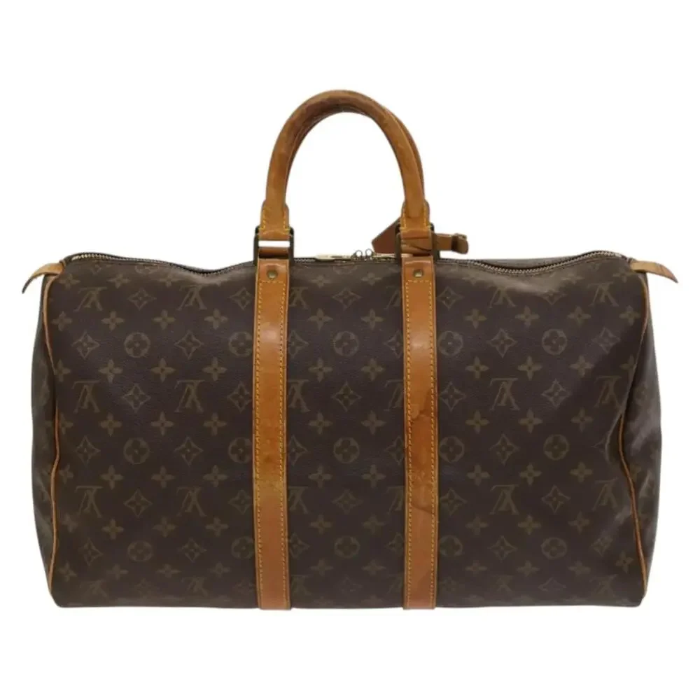 LOUIS VUITTON Monogram Keepall 45 Boston Bag M41428